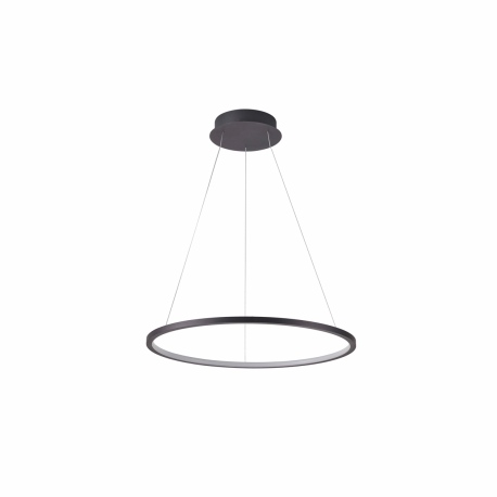 Vinola lampa wisząca Czarny 40cm 1920 lm 3000K i 4000K IP20 Italux