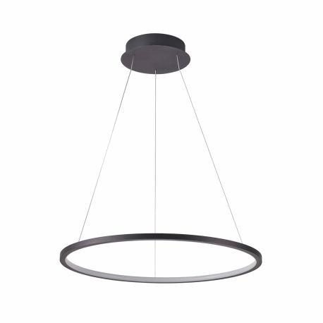 Vinola lampa wisząca Czarny 60cm 3040 lm 3000K i 4000K IP20 Italux