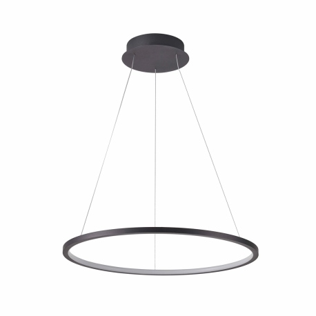 Vinola lampa wisząca Czarny 80cm 3840 lm 3000K i 4000K IP20 Italux