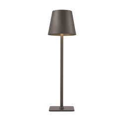 Atlis lampa stołowa przenośna Grafitowy 11cm 300 lm 3000K - 6500K IP54