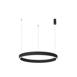 Brasco Down lampa wisząca Czarny 60cm 2300 lm 3000K i 4000K IP20