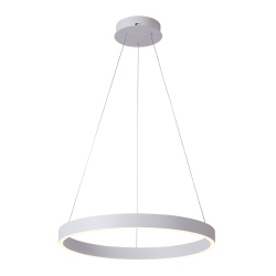 Brasco Down lampa wisząca Biały 80cm 3000 lm 3000K + 4000K IP20