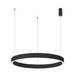 Brasco Down lampa wisząca Czarny 80cm 2900 lm 3000K i 4000K IP20