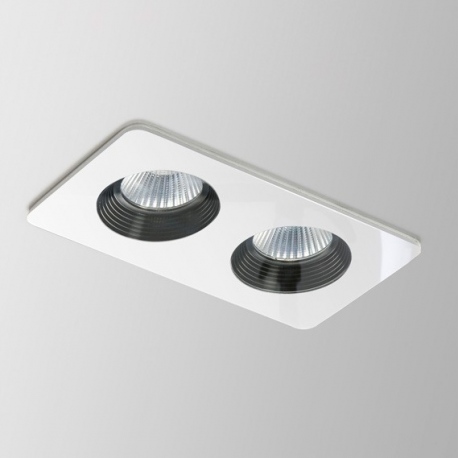 Vetro Twin oprawa podtynkowa biała IP65 Astro Lighting