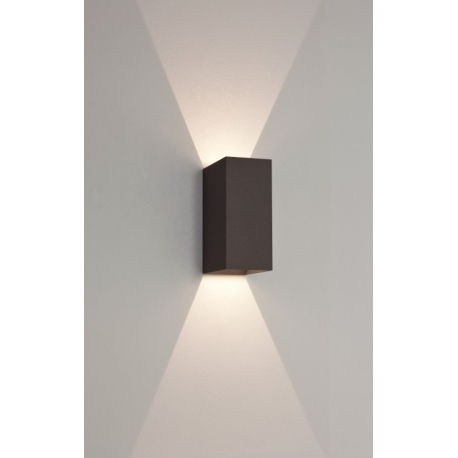 Oslo 160 LED lakierowany czarny kinkiet IP: 65 Astro