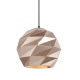 Palermo złota geometryczna lampa wisząca 32cm Italux