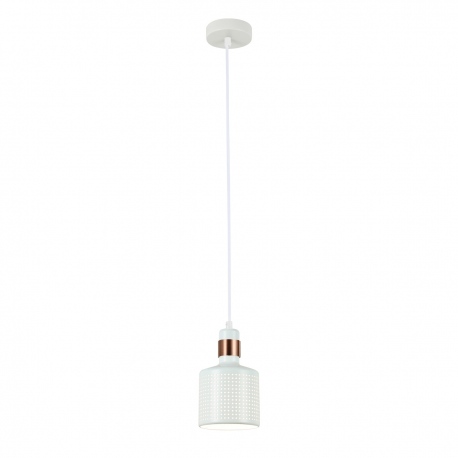 Restenza lampa wisząca biała 12cm Italux