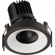 Galexo oprawa podtynkowa led 7w czarna MAXLight