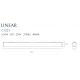 Linearc113 plafon biały 36w 4000k MAXLight