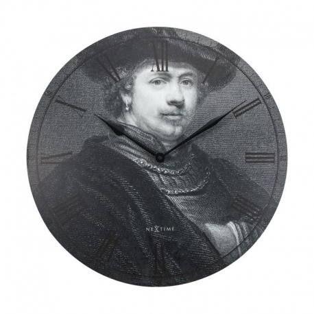 Rembrandt zegar drewniany 50cm NeXtime