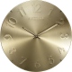 Elegant Dome zegar szklany złoty 35cm NeXtime