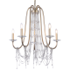 Madrid lampa wisząca stylowa kryształowa pięcioramienna 68cm Cosmolight