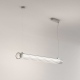 io lampa wisząca 100cm lampa wisząca szklana LED 3000K polerowany chrom IP20 Astro Lighting