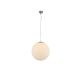 WHITE BALL 30cm lampa wisząca szklana kula Azzardo