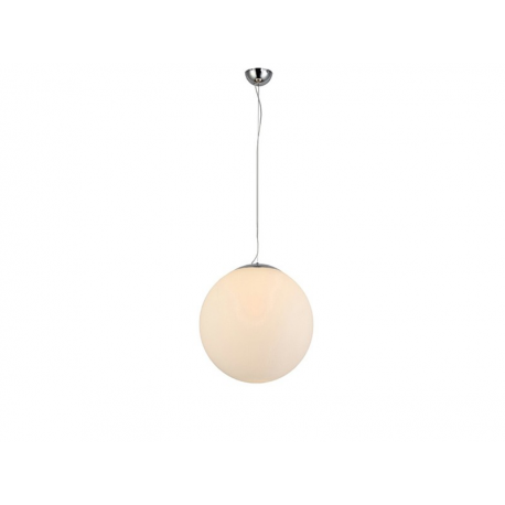 WHITE BALL 30cm lampa wisząca szklana kula Azzardo