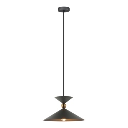 Quelto lampa wisząca metalowa 35cm Szary