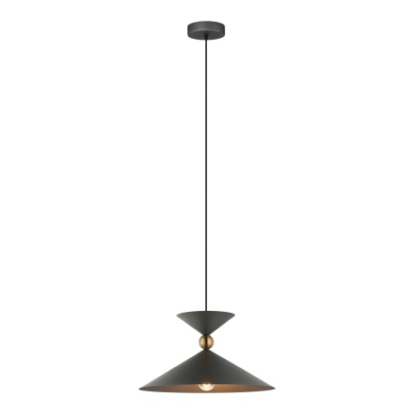 Quelto lampa wisząca metalowa 35cm Szary Italux