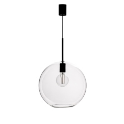 PATERA lampa wisząca przezroczysta 35cm